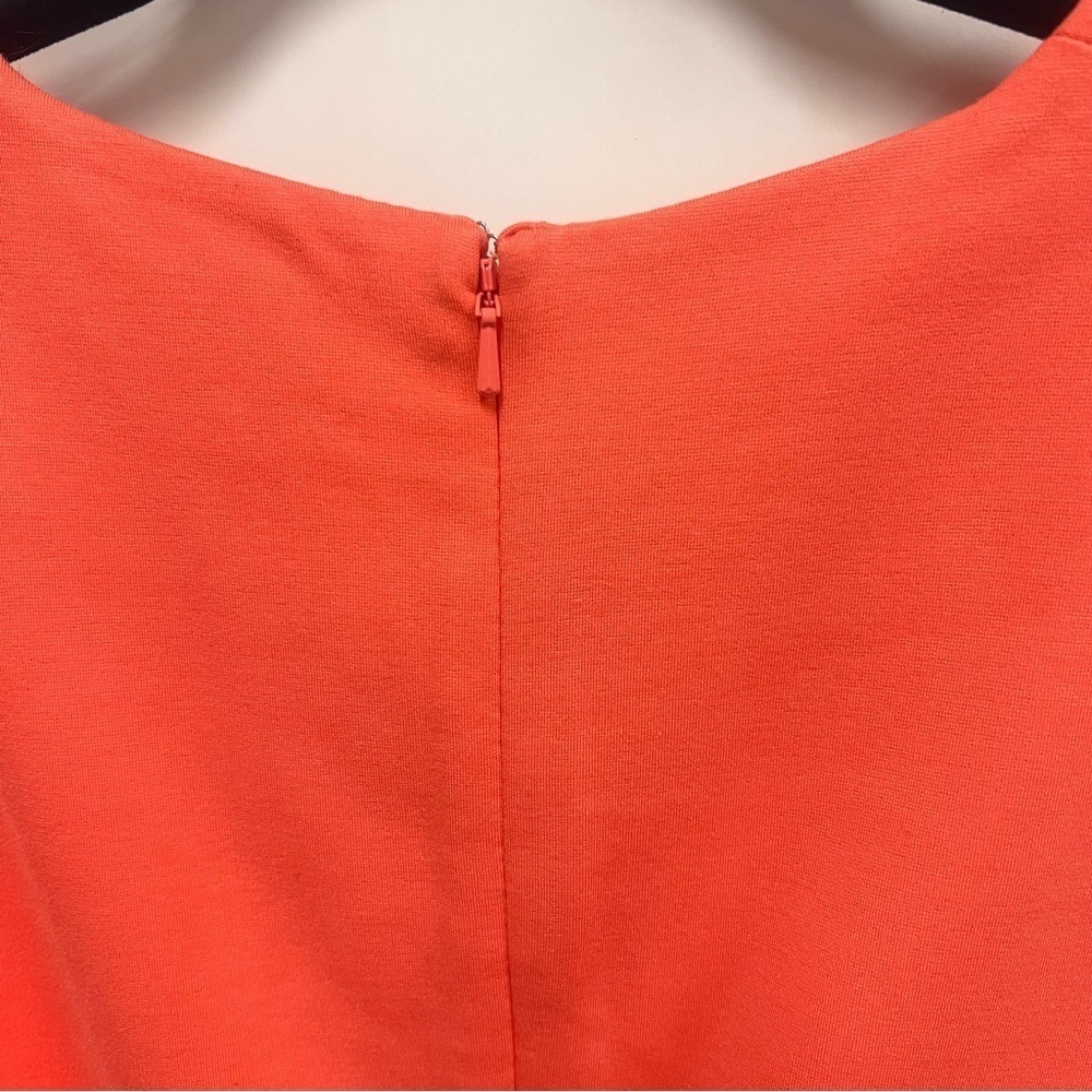 Babaton Aritzia Miguel Sleeveless Ponte Knit Sheath Dress Coral Size 10 - Picture 8 of 12